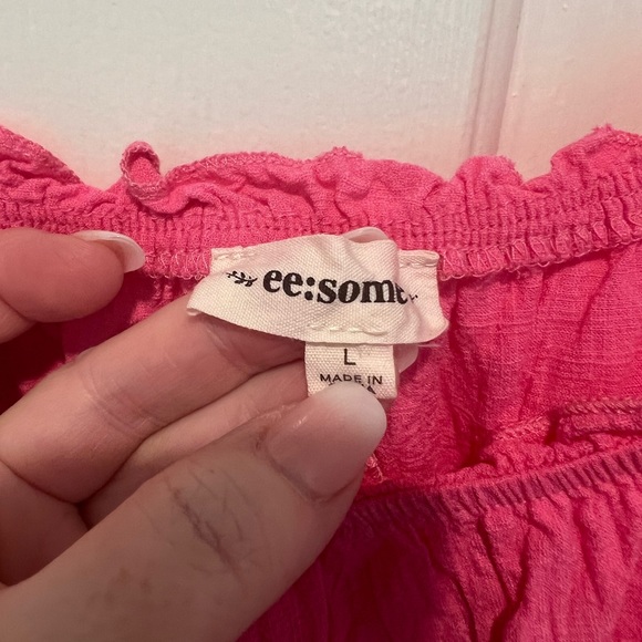 ee:some Crop Spaghetti Strap Tank Size L - Picture 2 of 4